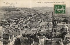 CPA Le Puy Vue generale prise du Mont Corneille
