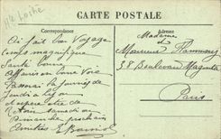 CPA Le Puy Le rocher Corneille ND de France