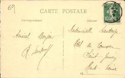 CPA Lyon Apse of the new church of Fourviere