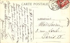 Interior Lyon CPA of the ND basilica of Fourviere