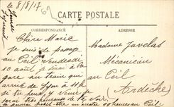 Lyon CPA Bridge of the university and slope of Fourviere