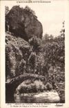 CPA Ardes on Couze Valley of Rentieres the rock of the eagle and the bridge of the Baffle