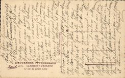 CPA Clermont Ferrand the lake of the Lecoq garden