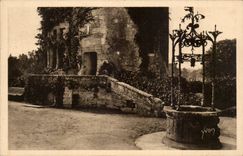 CPA Chenonceaux Le chateau Le vieux puits