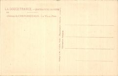 CPA Chenonceaux Le chateau Le vieux puits