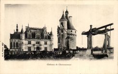 Chenonceaux CPA Le chateau 