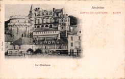 Amboise CPA Le chateau Porte du chateau Blois