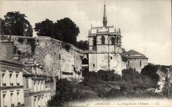 Amboise CPA Le chateau La chapelle