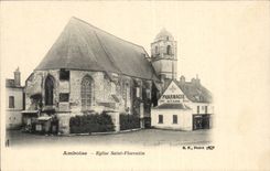 Amboise CPA Eglise Saint Florentin Pharmacie