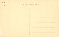 CPA Lyon Museum of Lyon Large panel of woodwork