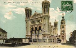 CPA Lyon Notre Dame de Fourviere the frontage