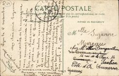 CPA Lyon Statue of Jacquard