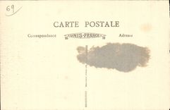 CPA Lyon Places Carnot Monument of the Republic by Peynot (1890)