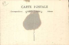 CPA Lyon Places Bellecour tracee in 1617 and Fourviere