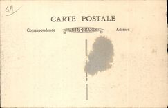 CPA Lyon the bridge of Guillotiere the hotel God and Fourviere