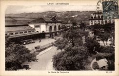 CPA Lyon Train station of Perrache