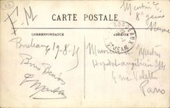 CPA Bordeaux the church Sainte Cross