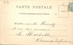 CPA Bordeaux Statue of Vercingetorix and Damour alleys