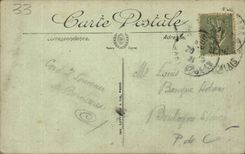 CPA Bordeaux quays Seen from of the customs