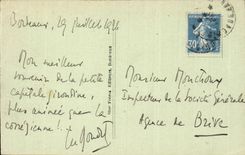 CPA Bordeaux the cathedral and the Tower pey Berland