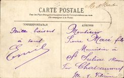 CPA Bordeaux the stone bridge