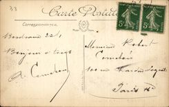 CPA Bordeaux the door of Salinieres