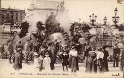 CPA Bordeaux Monument of the Of Gironde ones