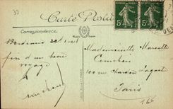 CPA Bordeaux Monument of the Of Gironde ones