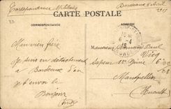 CPA Bordeaux Cathedral St Andre arrows and a west coast of the city