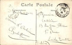 CPA Amboise Le chateau Porte de la chapelle