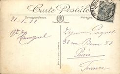 CPA Menton Free Italian Border the Miramar hotel and the casino of the red rocks