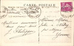 CPA Menton the hotels Valley of Borrigo