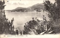 CPA Menton Seen of the border