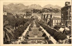 CPA Menton Park and the mountains St Agnes