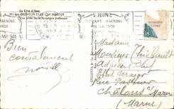 CPA Menton Seen from of the Italian border