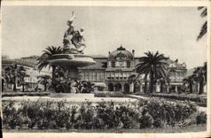 Nizza CPA das stadtische Kasino und die Garten Albert 1