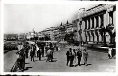 CPA Nizza Weg von Englisch und von Gaumen vom Mittelmeer