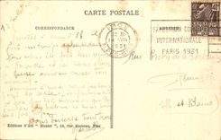 CPA die Nizza Ansicht vertreten von der Bor-Einfassung