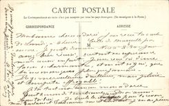 Nettes CPA der Weg des Sudens und des Gaumens des Piers