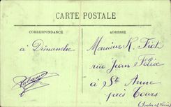 CPA Langeais Les ruines de l'ancien chateau 