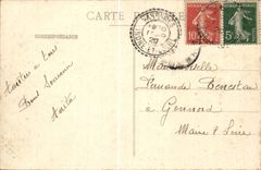 Loaches CPA southern Castle Left the home of the king