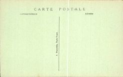 Loaches CPA the royal castle Staircase and main door