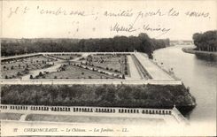 CPA Chateau de Chenonceaux Les jardins