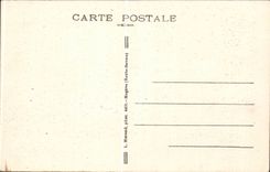 CPA Servoz the church and the Mount Blanc