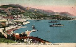 CPA Villefranche the port and roads