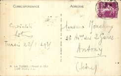 CPA La Turbie gate of the east