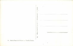 CPA Saint Paul de Vence Vieille tragt