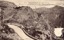 CPA Gourdon Exkursion mit den Kehlen der Wolf Weise des Paradieses