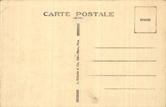 CPA Peille Strasse der alten Frau