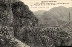 CPA Bollene sommerliche Station-Strasse von Co Elisabeth der Tunnel